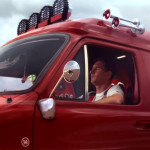 Messi en una Van