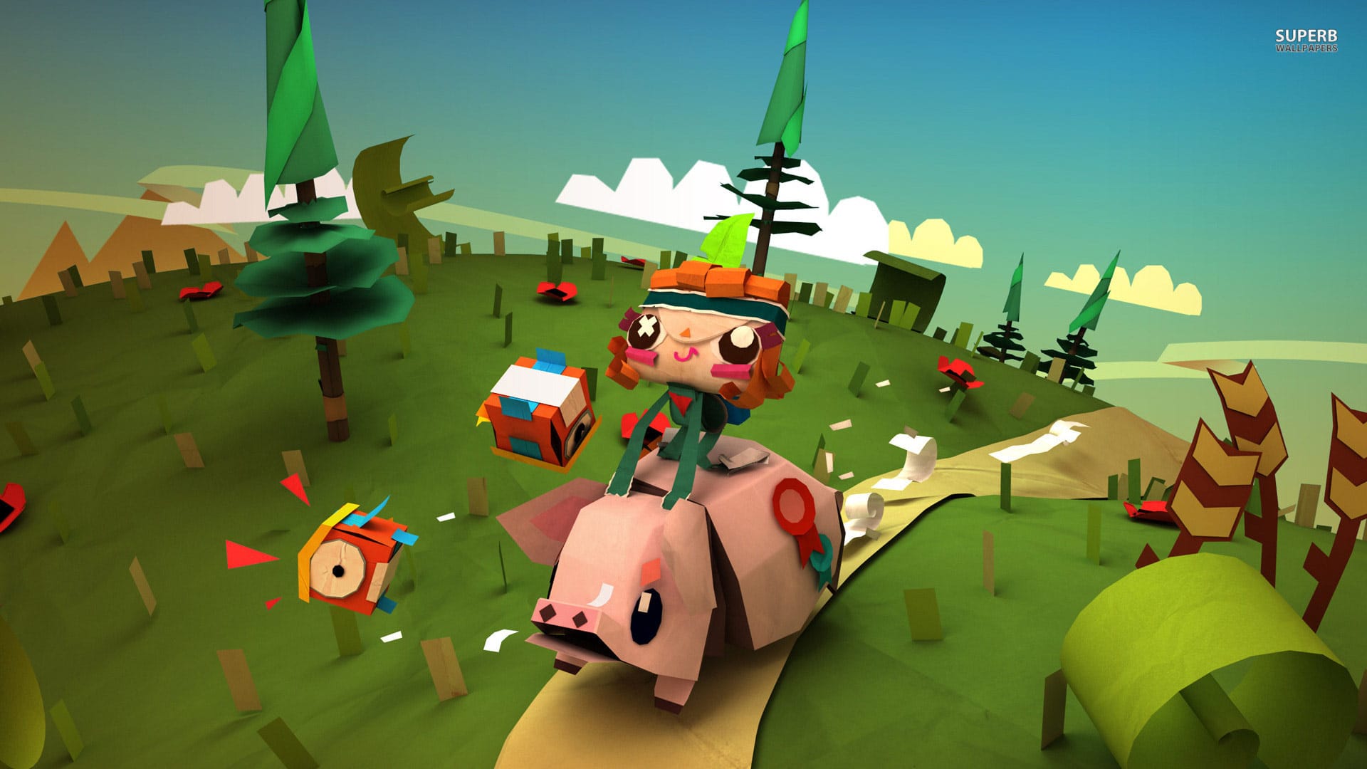 Tearaway ya disponible en PS Vita