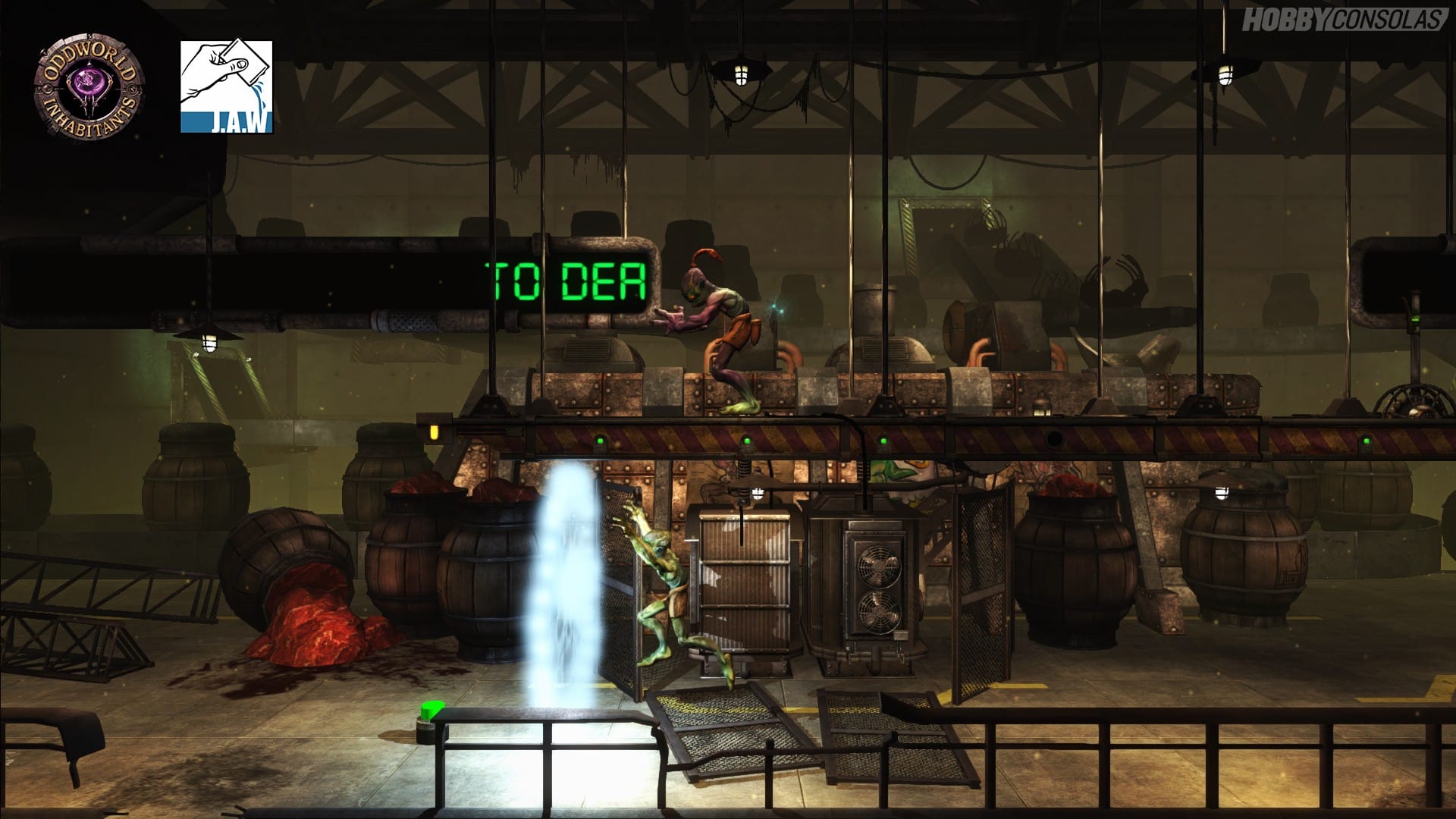 Abbs vuelve al ruedo con Oddworld: New ‘N’ Tasty