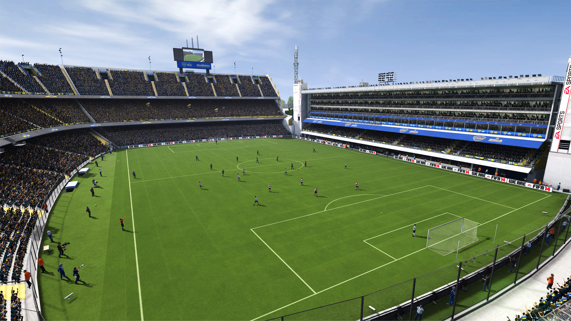 EA Sports simula el superclásico virtual Boca – River