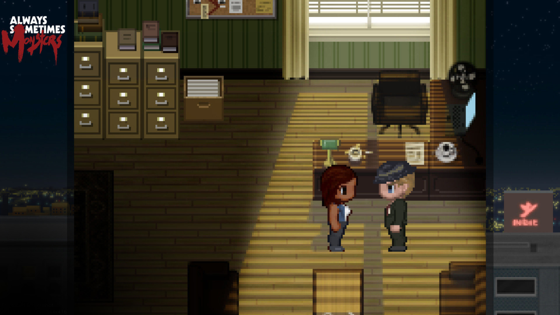 Ficha ‘Always Sometime Monsters’