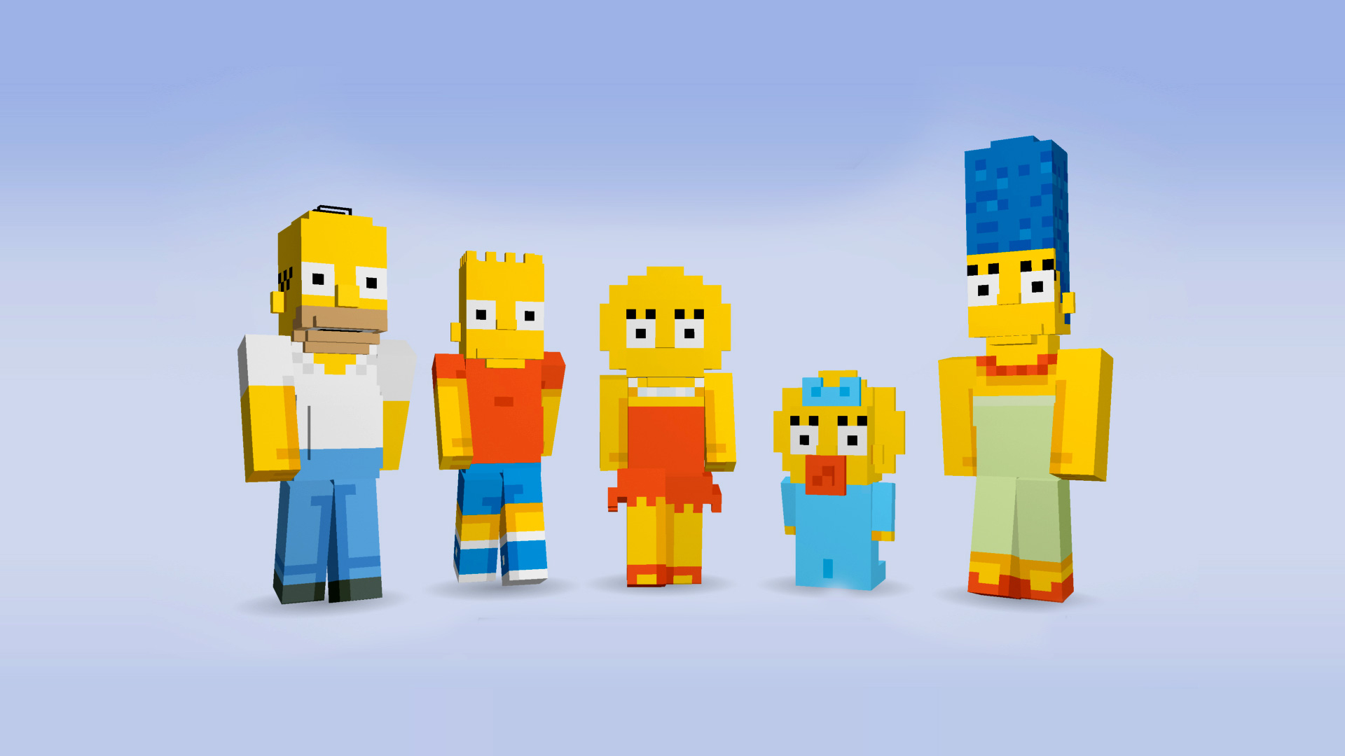 Los Simpsons llegan a Minecraft