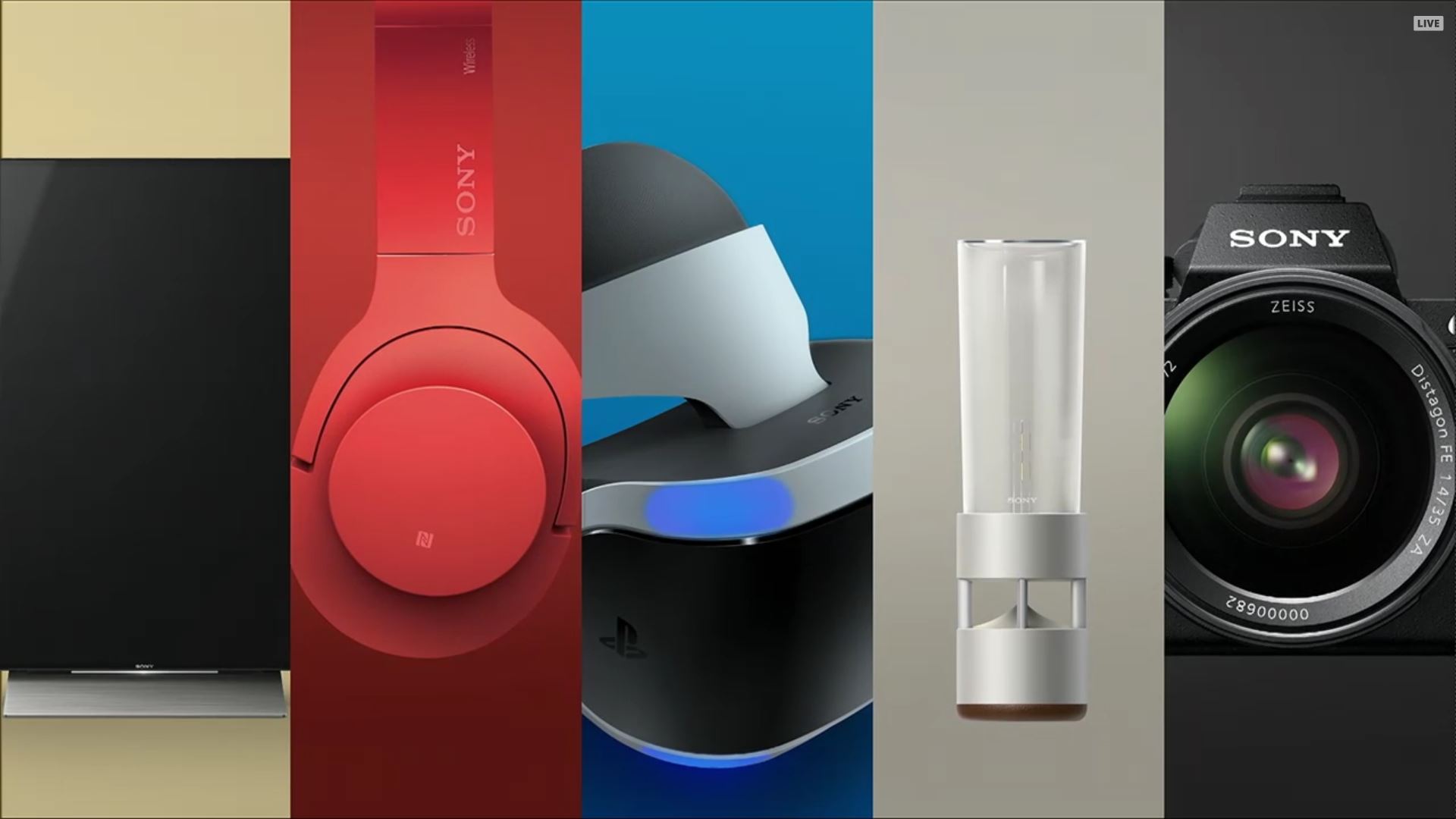 Sony presentó sus productos en la Feria CES 2016
