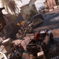 Uncharted 4: El Desenlace del Ladrón gameplay persecución de Sam