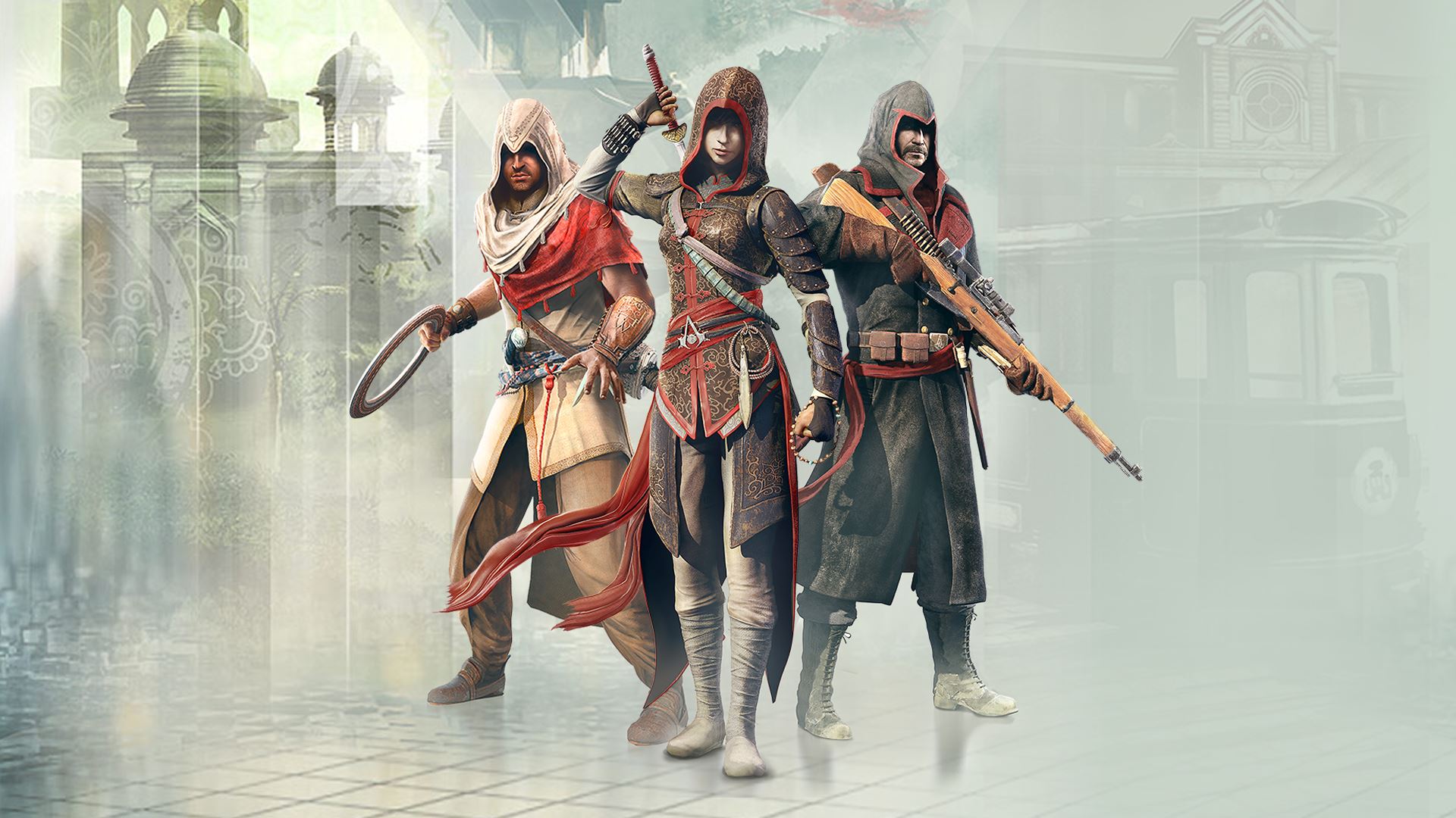 La trilogía Assassin’s Creed Chronicles ya está disponible para PlayStation® Vita