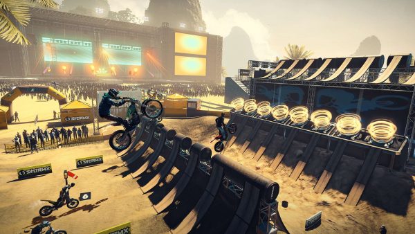 Deportistas extremos probaron Trials Rising