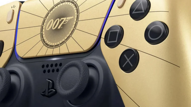 El nuevo DualSense edición 007 de PS5 quería ser elegante como James Bond y los fans dicen que falló el tiro