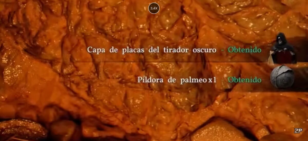 Capa de placas del tirador oscuro