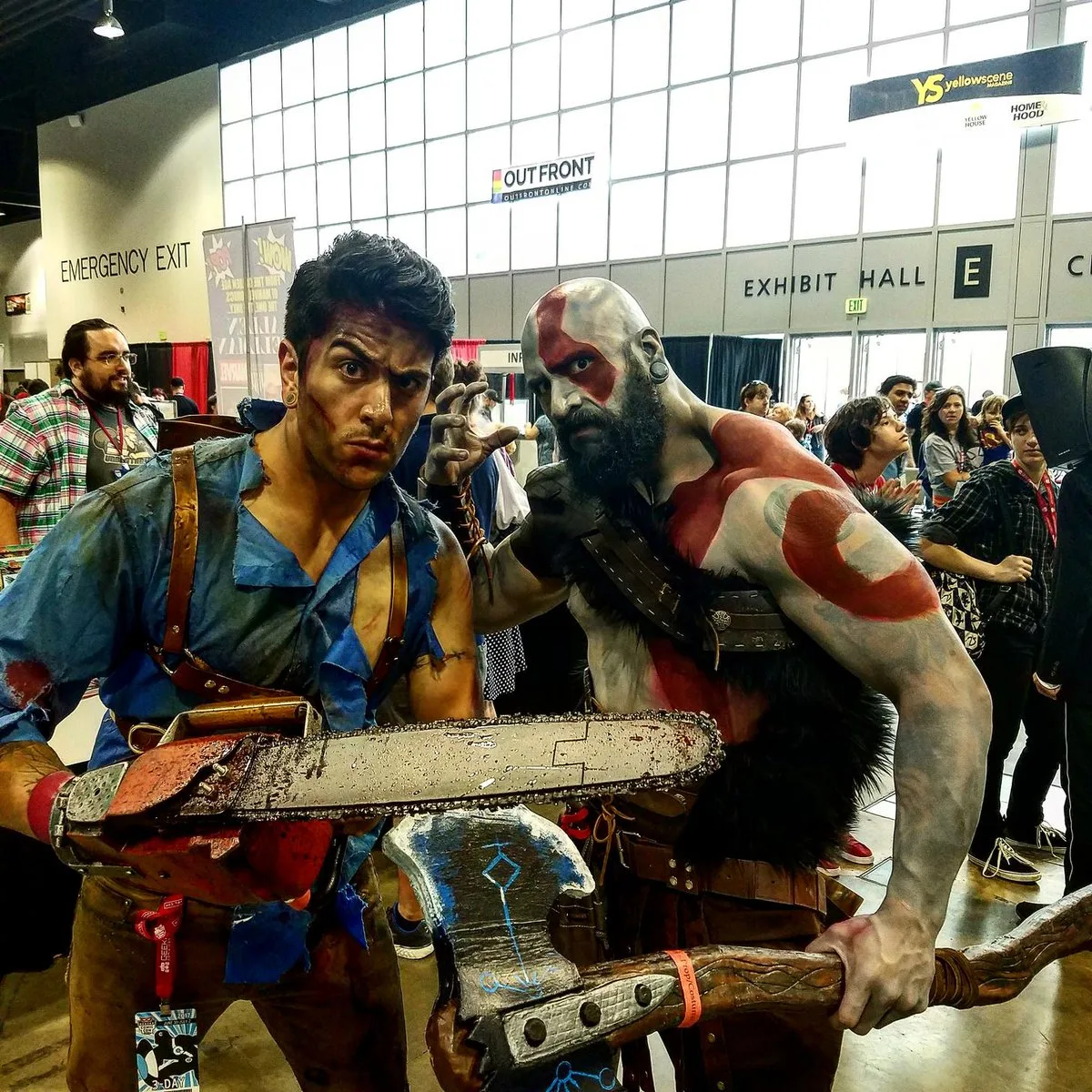 Cosplay de Kratos (God of War)
